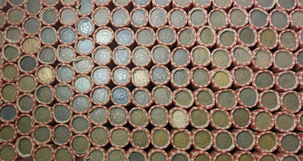 Sealed Wheat Penny Rolls w/ Indian Ender from Estate Purchase! RARE!