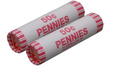 2023 P Penny Roll, Uncirculated BU, Bank wrapped